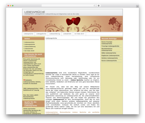 Theme WordPress WP-Multiflex-3 - liebessprueche.biz
