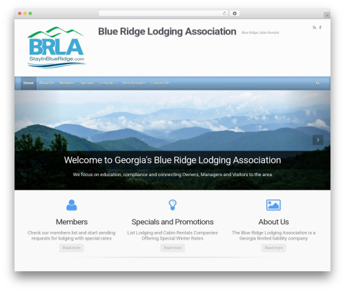 Wooslider WordPress plugin - stayinblueridge.com