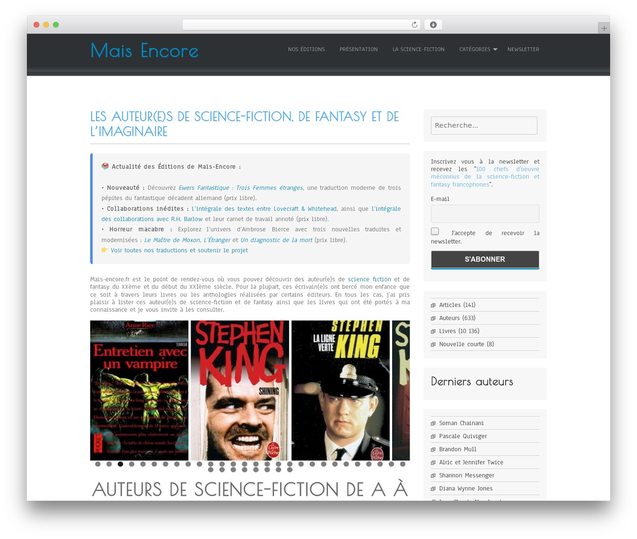 Theme WordPress Simplify Child - mais-encore.fr