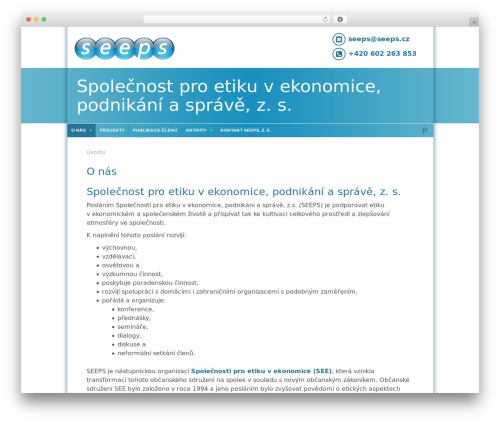 Theme WordPress Unique - seeps.cz
