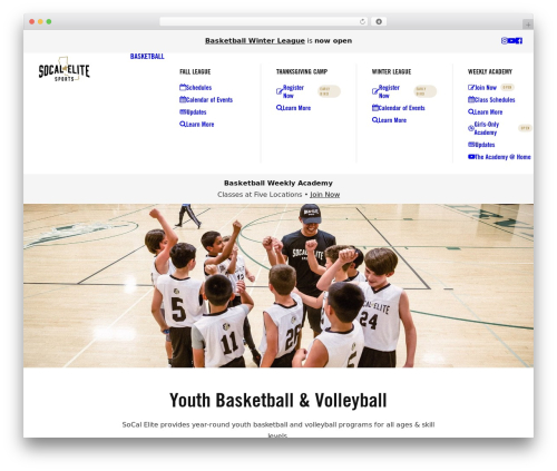 Uncode premium WordPress theme - socalelite.org