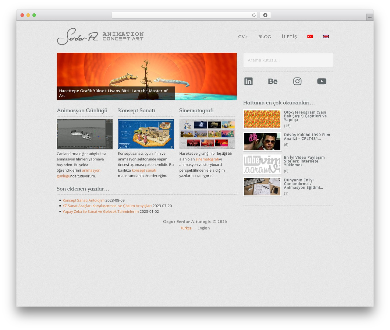 WordPress theme Dynamik-Gen - serdara.com