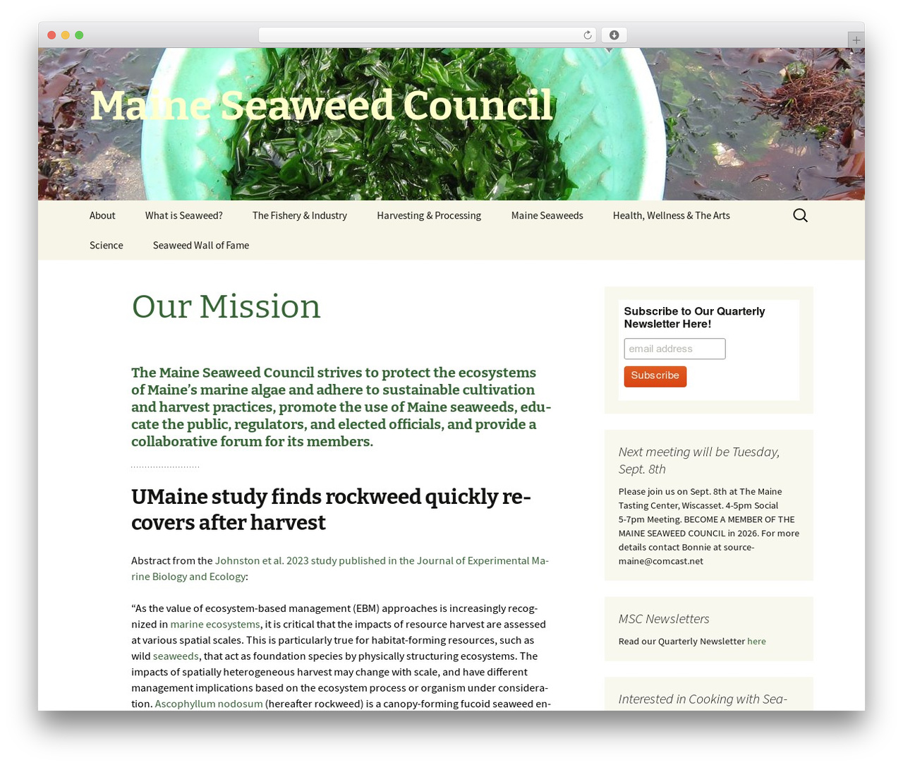 WordPress theme Twenty Thirteen - seaweedcouncil.org WordPress theme Twenty Thirteen - seaweedcouncil.org