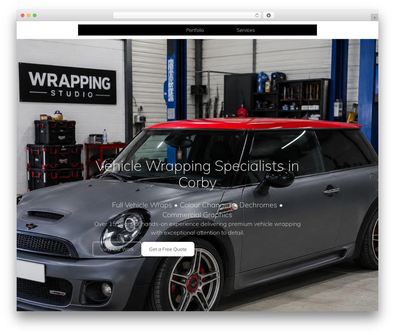 WordPress theme Builder Theme - wrappingstudio.co.uk