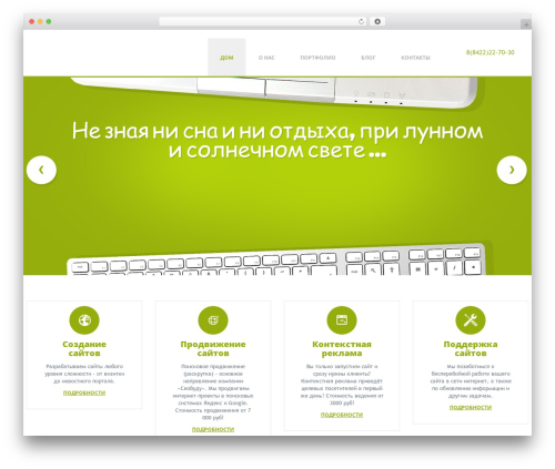 WordPress theme cherry - seovoodoo.guru