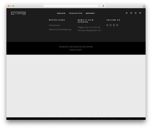 Cinerama core WordPress plugin - alpha-centauri-studios.com