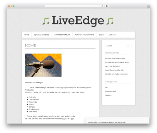 WordPress theme Contango - liveedge.net WordPress theme Contango - liveedge.net