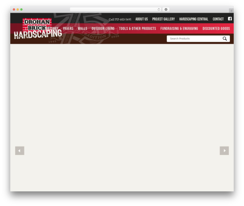 Mmenu WordPress plugin - drohanbrick.com