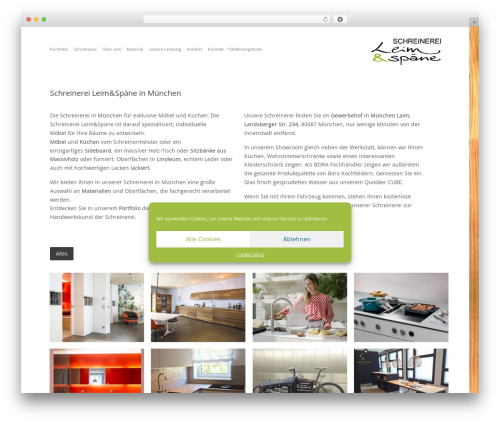 WordPress theme Handbook - leimundspaene.de