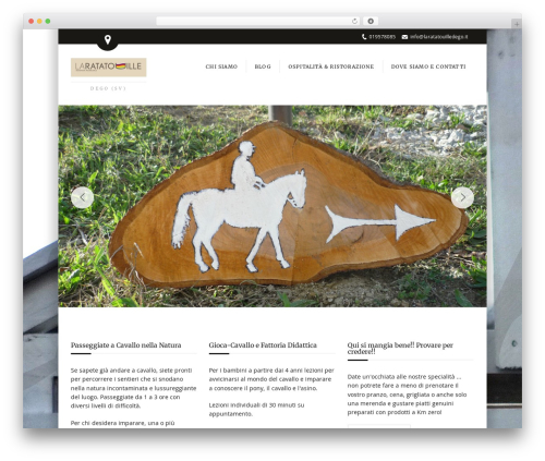 WordPress theme Soho Hotel - laratatouilledego.it