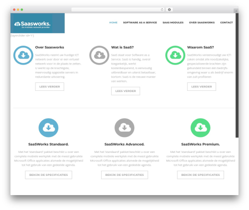 WP theme Flatco - saasworks.nl