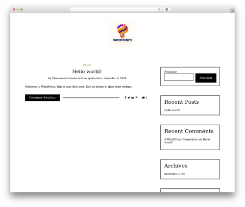 WP theme Writee - super10info.com