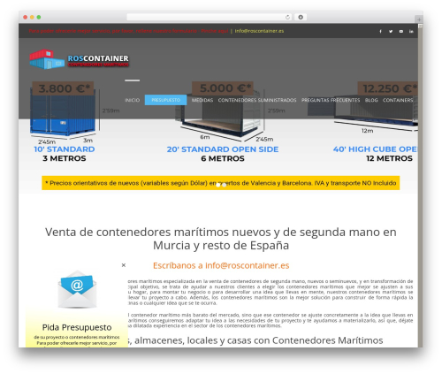 Elfsight popup cc WordPress plugin - roscontainer.es