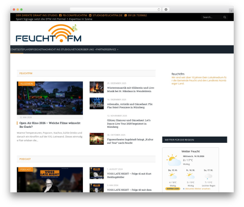 Best WordPress theme SmartMag - feuchtfm.de