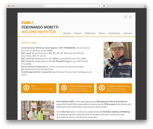 Best WordPress theme Stack - ferdinandomoretti.com