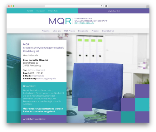 Divi best WordPress theme - mqr.de