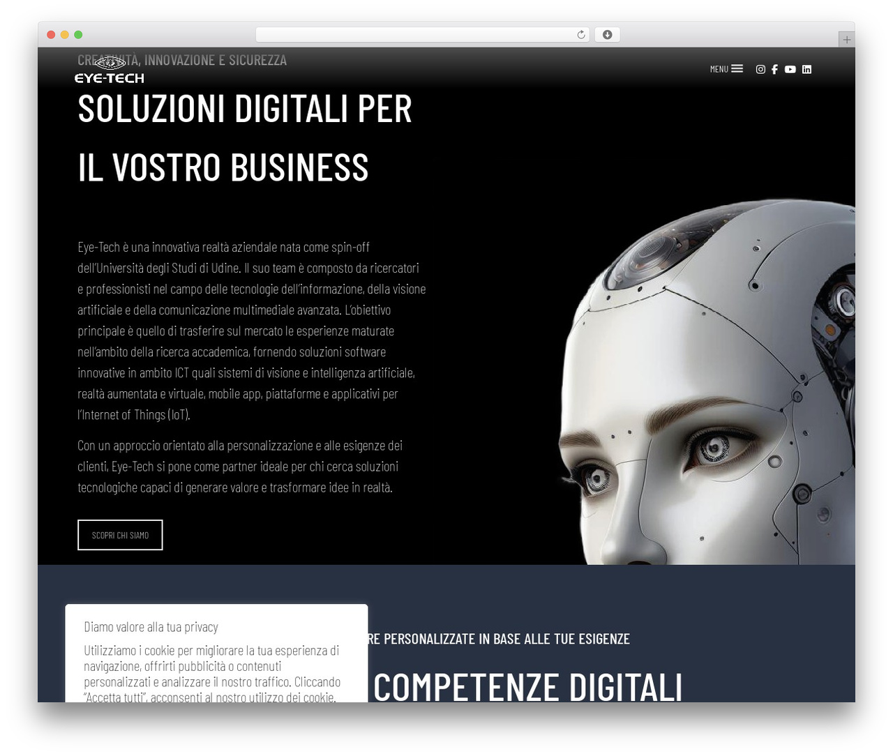 ET Theme WordPress theme - eye-tech.it