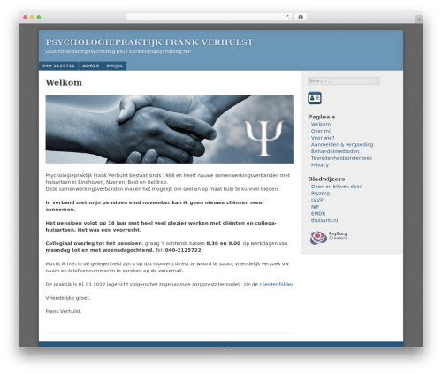 F2 WordPress theme - frankverhulst.nl