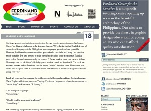 ferdinand WordPress theme