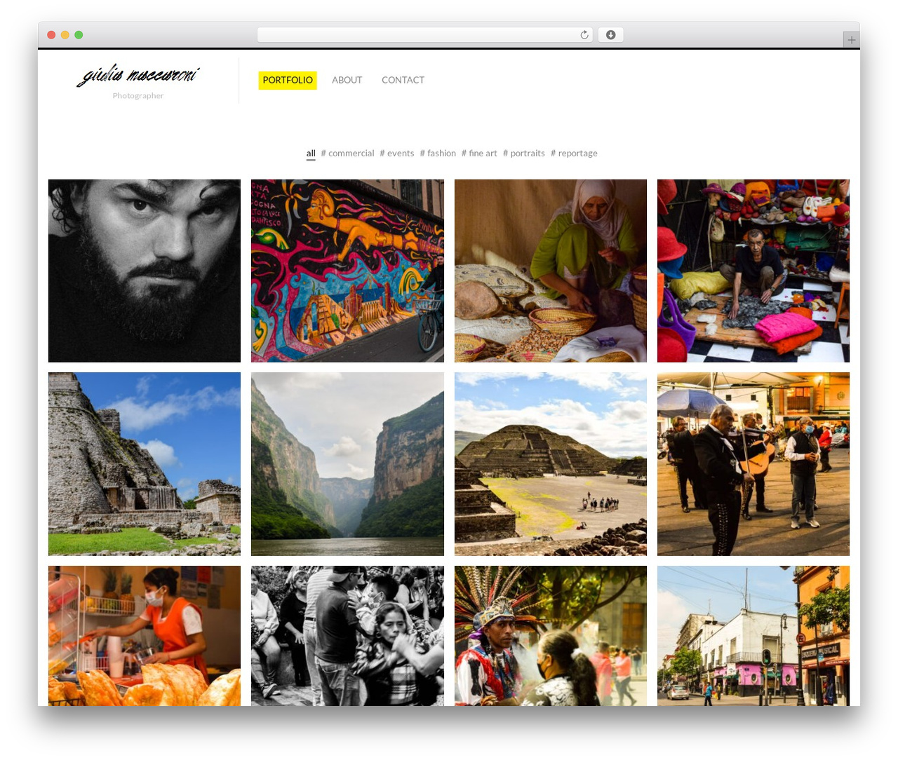 Fluxus WordPress theme - giuliamaccaroni.com Fluxus WordPress theme - giuliamaccaroni.com