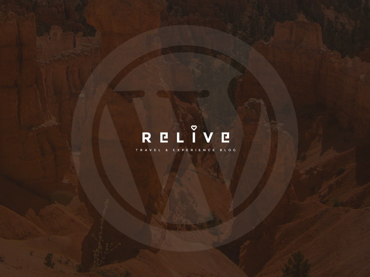 Relive WordPress theme Relive WordPress theme