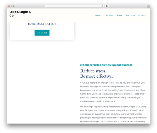 Theme WordPress Creativa - lekasedgar.com