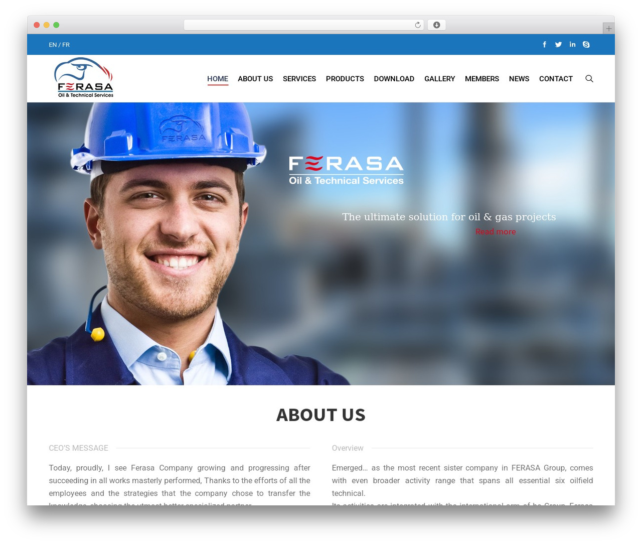 The7.2 WordPress theme - ferasa.net