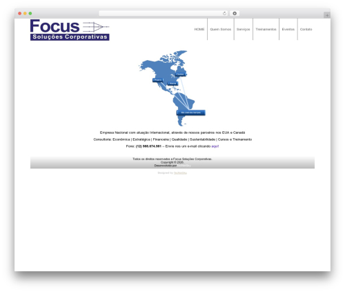 Theme WordPress Focus2 - focussc.com.br