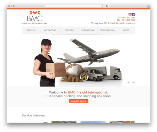 Theme WordPress Think - floridainternationalshipping.com