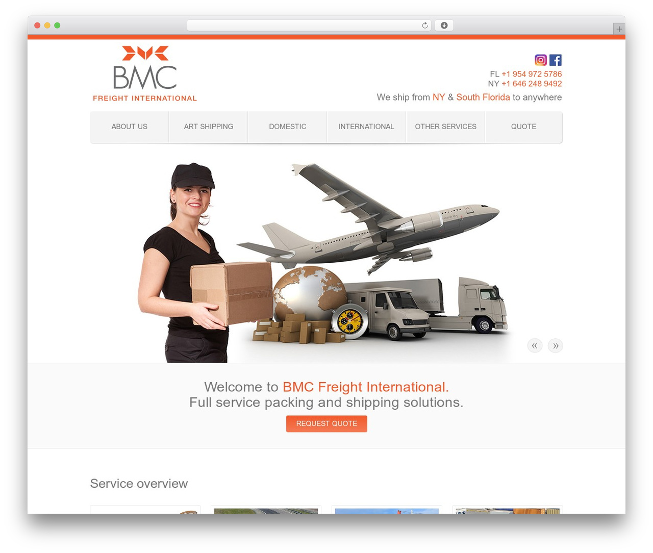 Theme WordPress Think - floridainternationalshipping.com