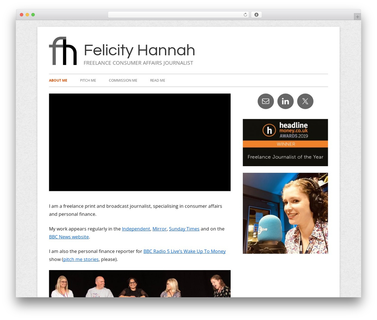 Tiny Framework WordPress theme free download - felicityhannah.co.uk