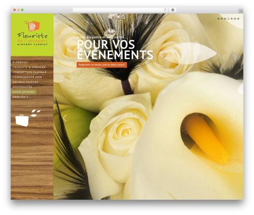 WordPress theme BigFormat - fleuriste-aeroport.com