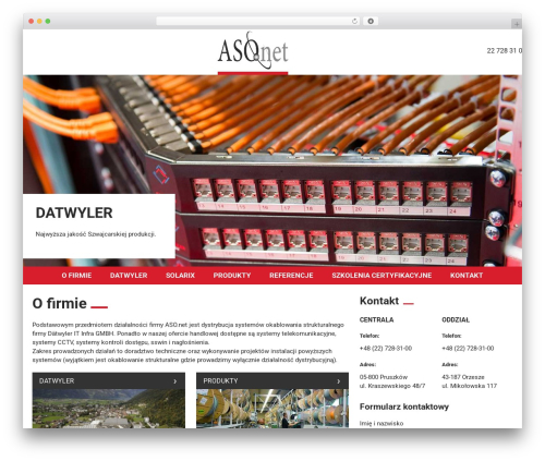 WordPress theme Aso - aso.net.pl