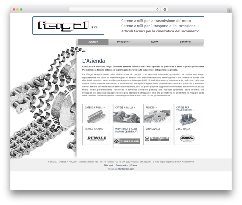 WordPress theme Fergal - fergalsrl.it