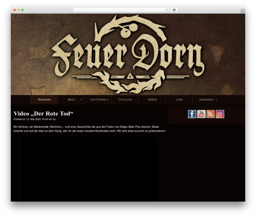 WordPress website theme raindrops - feuerdorn.org WordPress website theme raindrops - feuerdorn.org