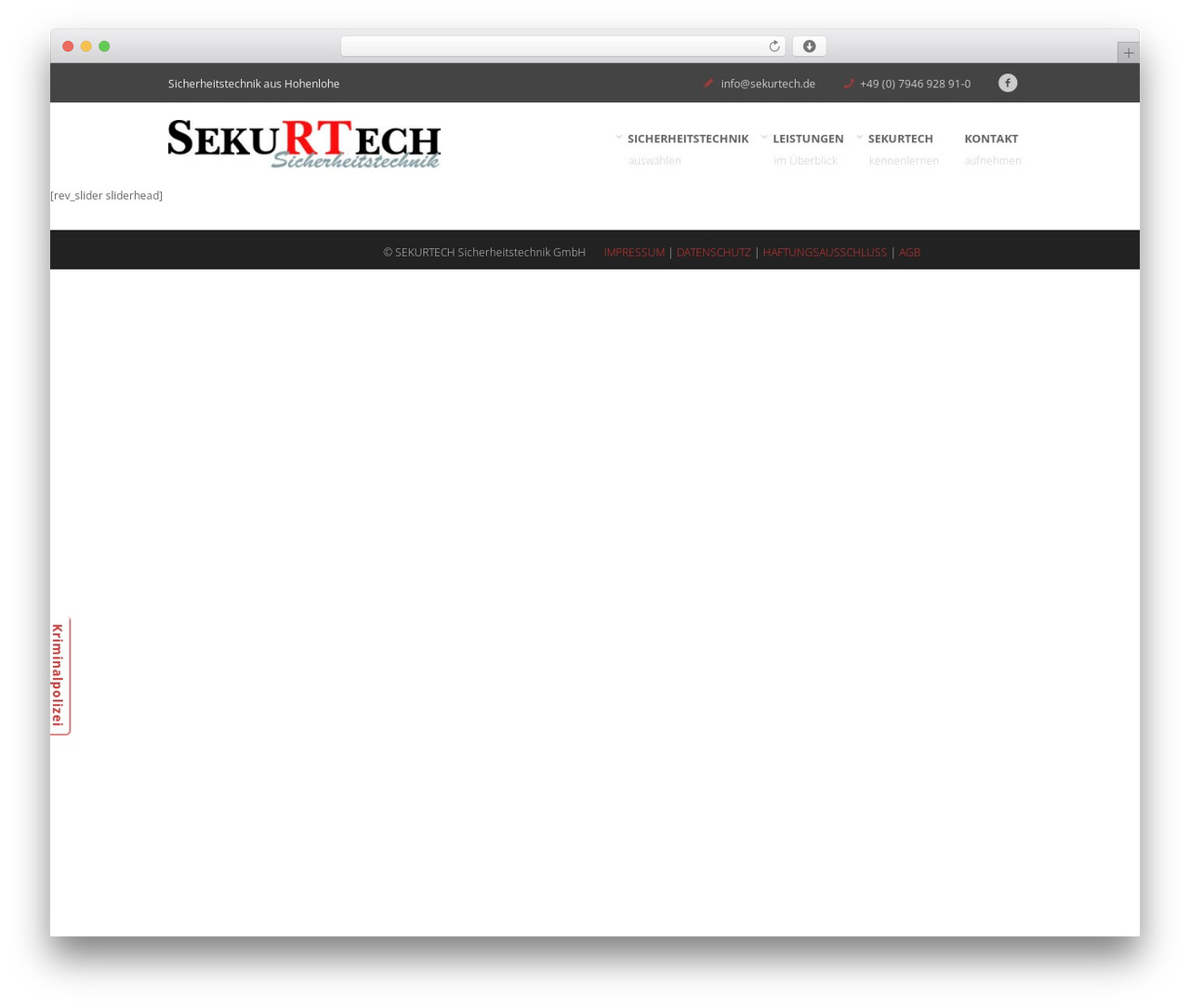 Bigwig WordPress website theme - sekurtech.de/start