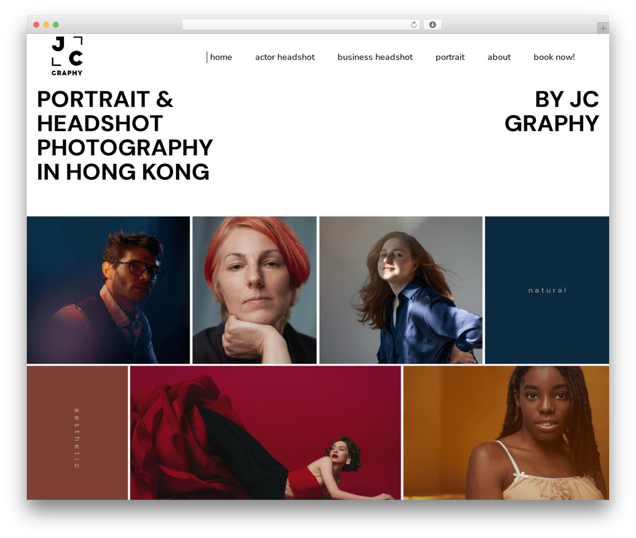 Bridge theme WordPress - jcgraphy.com