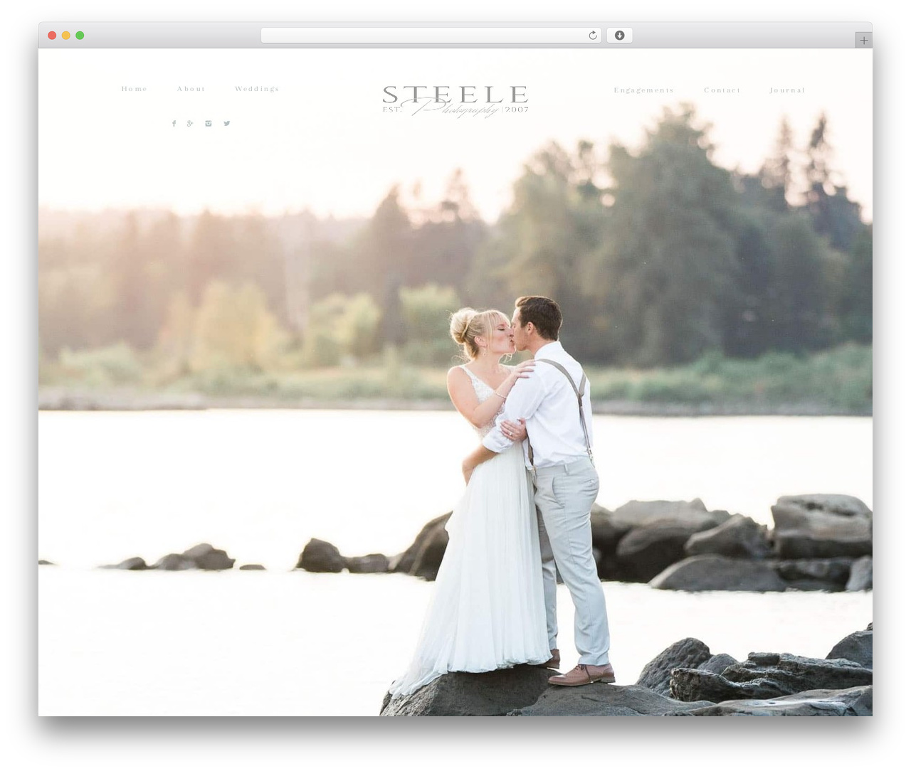 CROWD 2 WordPress wedding theme - steelephotos.com