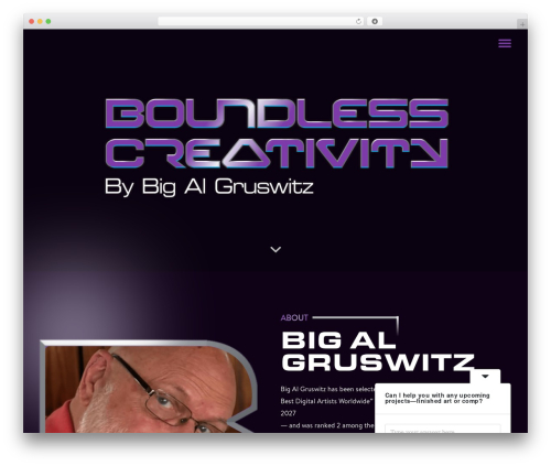Custom Theme WordPress theme - boundless-creativity.com