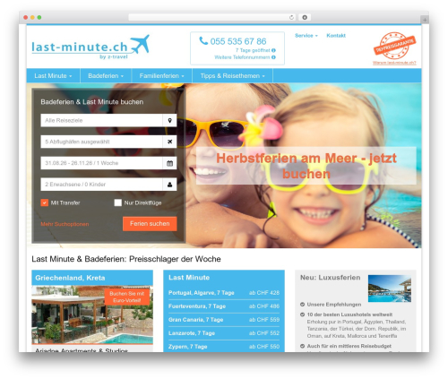 Support wp WordPress plugin - last-minute.ch