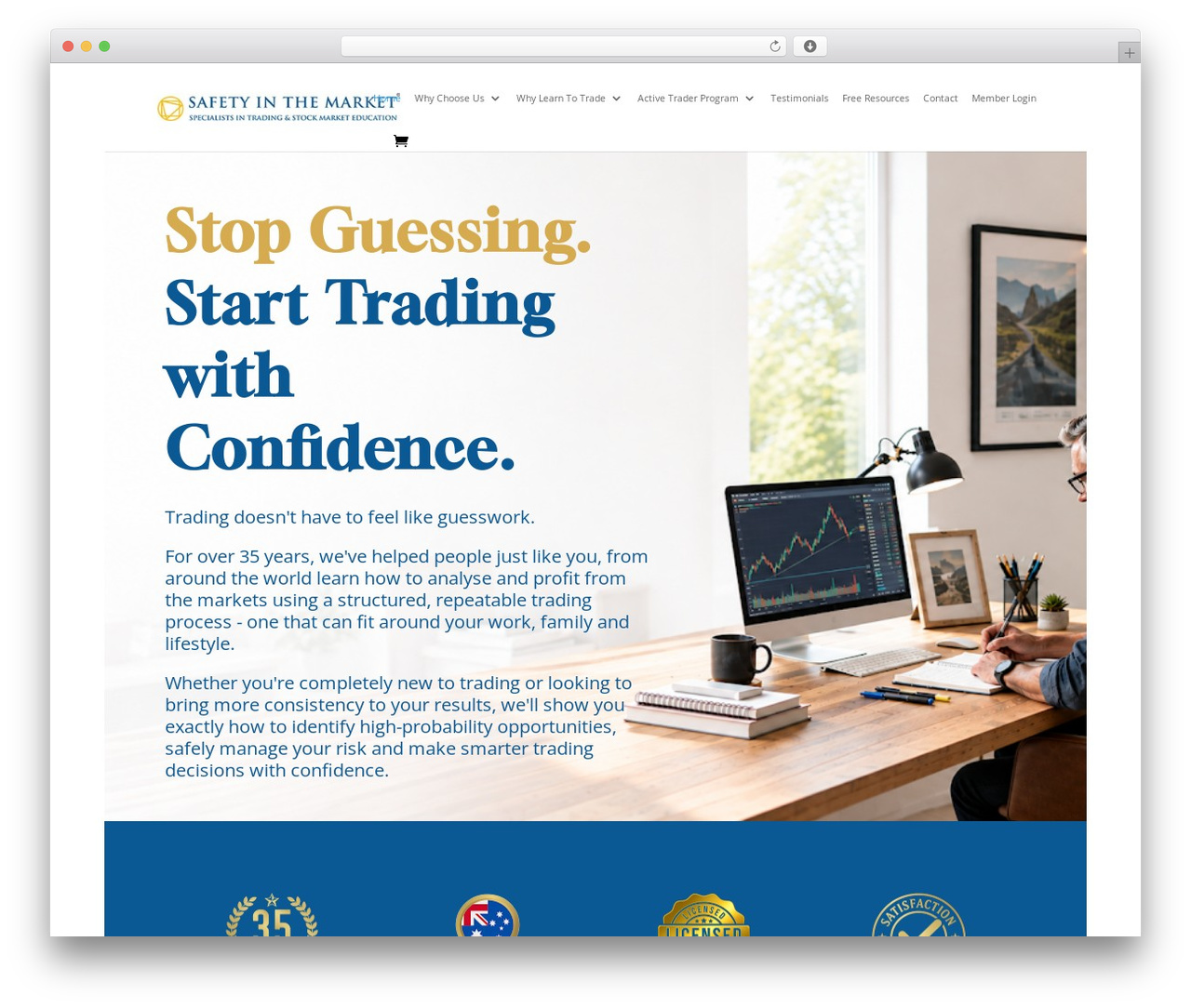Divi WordPress theme - safetyinthemarket.com.au