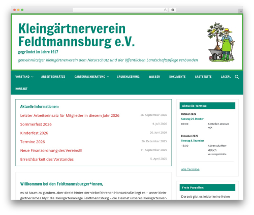 Dynamico pro WordPress plugin - feldtmannsburg.de