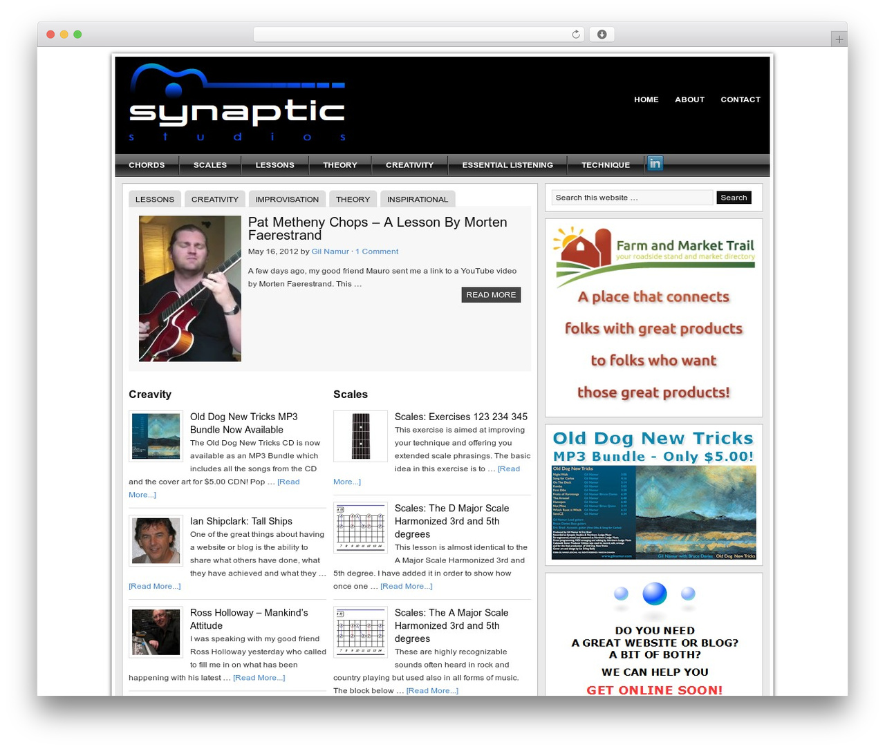 Genesis premium WordPress theme - synapticstudios.com