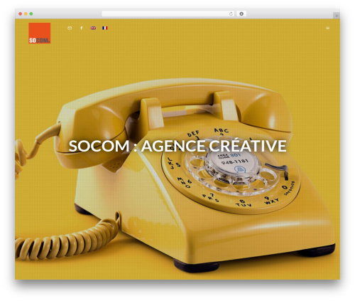 Maya WordPress theme - so-com.be