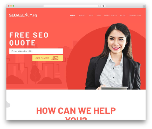 Oom Default WordPress theme - seoagency.sg