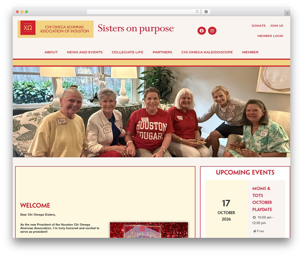 Responsive theme WordPress - chiomegahouston.com Responsive theme WordPress - chiomegahouston.com