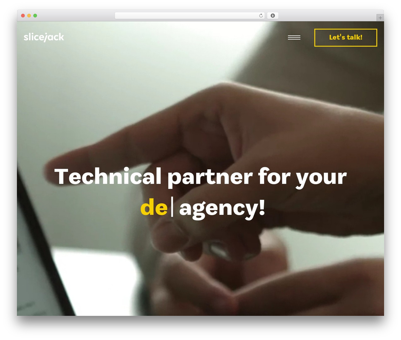 Slicejack WordPress theme - slicejack.com