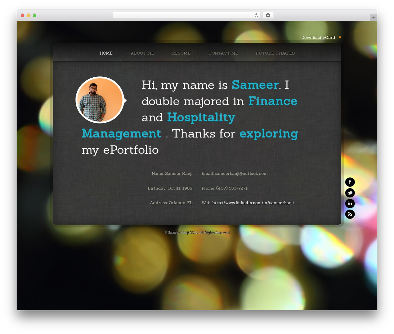 Theme WordPress Veecard - sameerkanji.com Theme WordPress Veecard - sameerkanji.com