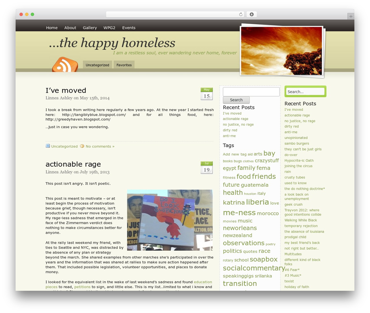 Theme WordPress Amazing Grace - linnea.ratogi.net