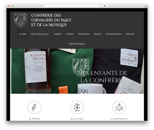 Theme WordPress Asteria Lite - leschevaliersdumalt.com